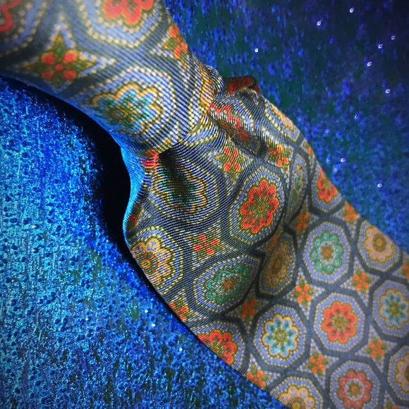 Carson Peri Scott Vintage neck tie - Picture 4 of 5